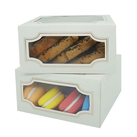 metal cookie boxes bulk|wholesale cookie boxes with window.